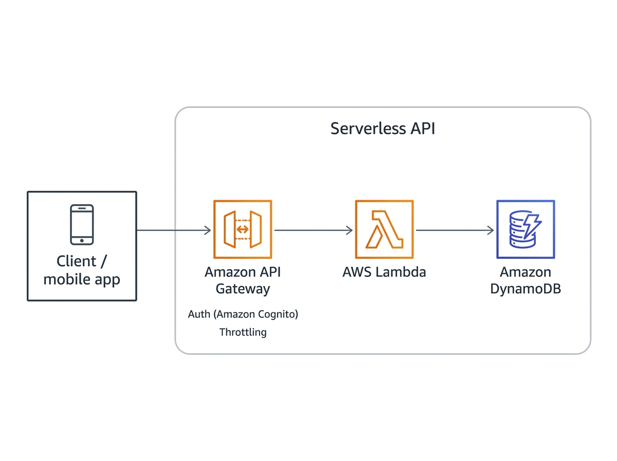 Amazon API Gateway のアーキテクチャ図